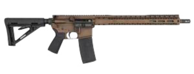 Picture of Black Rain Fission 5.56X45mm Nato 16" 30+1 Bronze Battleworn Cerakote Black Adjustable Magpul Moe Stock 