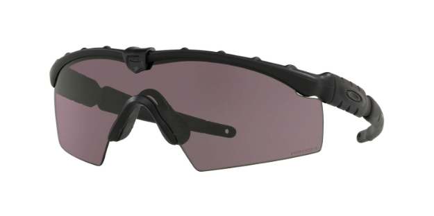 Picture of Oakley Ballistic M Frame 2.0 Adult Clear Lens Gray Lens Prizm Matte Black Frame 