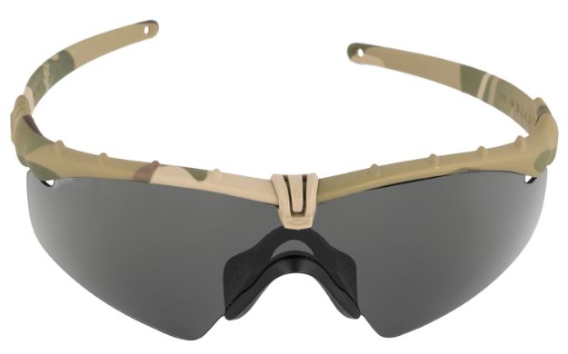 Picture of Oakley Ballistic M Frame 3.0 Strike Adult Gray Lens Plutonite Multi-Cam Frame 