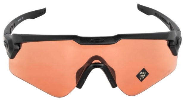 Picture of Oakley Ballistic M Frame Alpha Adult Clear Lens Prizm Tr22,Tr45 Matte Black Frame 