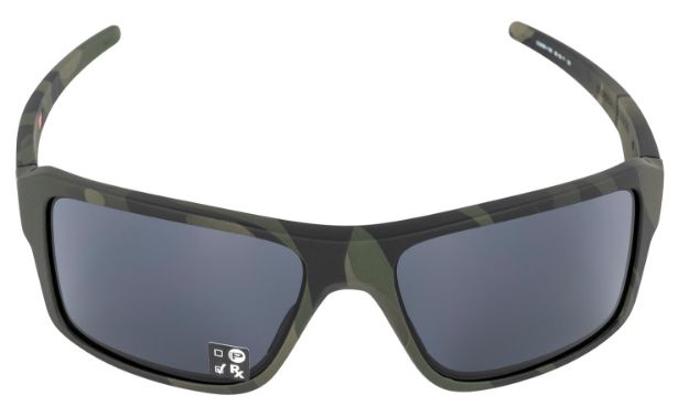 Picture of Oakley Double Edge Adult Gray Lens High Definition Multi-Cam Black Frame 