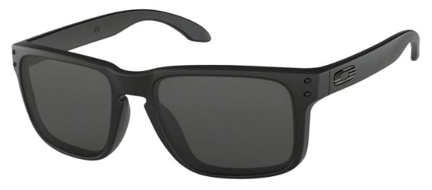 Picture of Oakley Holbrook Adult Gray Lens High Definition Matte Black Frame 