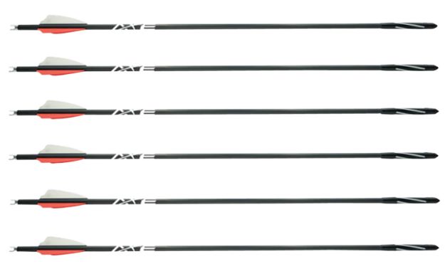 Picture of Axe Crossbows Ax405 Combo Pack Black/Red/White 17.50" Aluminum 6 Pack 