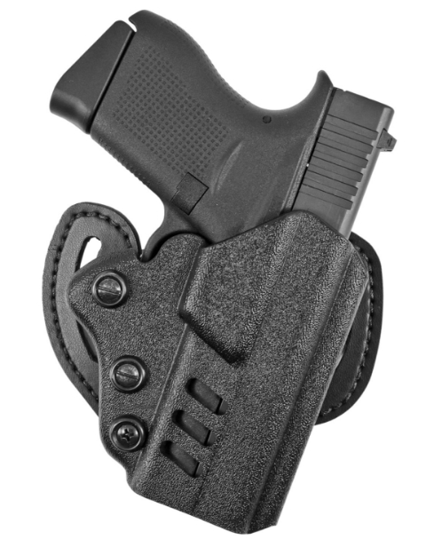 Picture of Desantis Gunhide Facilitator Owb Black Kydex Belt Slide Fits Glock 43/43X Right Hand 