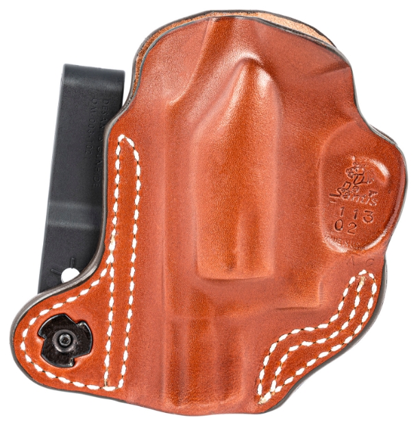 Picture of Desantis Gunhide Flex-Tuk Iwb Tan Leather Belt Clip Fits S&W J Frame/Taurus 85 2" Barrel Right Hand 