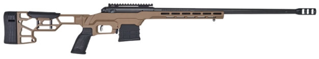 Picture of Savage Arms 110 Precision 300 Win Mag 5+1 24", Matte Black Rec/Barrel, Flat Dark Earth Cerakote Mdt Lss Xl Chassis, Polymer Grip, Left Hand 