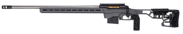 Picture of Savage Arms 110 Elite Precision 223 Rem 10+1 26" Matte Stainless, Matte Black Rec, Gray Cerakote Adjustable Mdt Acc Aluminum Chassis Stock, Left Hand (Mb Not Included) 