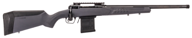 Picture of Savage Arms 110 Tactical 6Mm Arc 8+1 18", Matte Black Metal, Gray Fixed Accustock With Accufit 