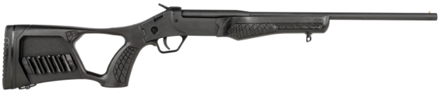 Picture of Rossi Tuffy Single Shot 410 Gauge With 18.50" Barrel, 3" Chamber, 1Rd Capacity, Matte Black Metal Finish & Black Fixed Thumbhole With Shell Holder Stock Right Hand (Youth) 