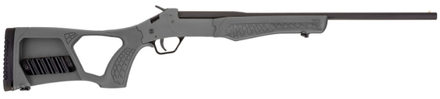 Picture of Rossi Tuffy Single Shot 410 Gauge With 18.50" Barrel, 3" Chamber, 1Rd Capacity, Matte Black Metal Finish & Gray Fixed Thumbhole With Shell Holder Stock Right Hand (Youth) 