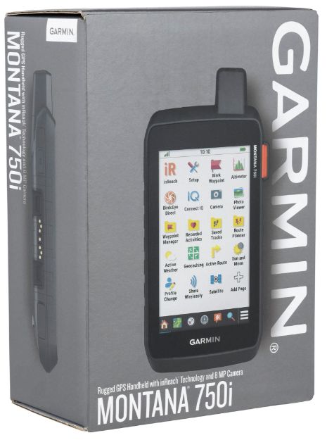 Picture of Garmin Montana 750I Gps Navigation Black Rechargeable Li-Ion Battery Bluetooth/Ant+ 