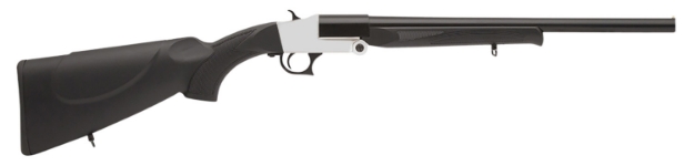 Picture of Landor Arms Stx 604 410 Gauge 1Rd 3" 18.50" Blued Barrel, Chrome Metal Finish, Brass Bead Front/Notch Rear Sights, Fixed Choke, Synthetic Stock 