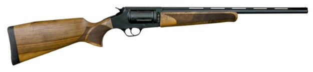 Picture of Landor Arms Txs 804 Revolving Shotgun 410 Gauge With 18.50" Barrel, 5Rd Capacity, High Gloss Blued Metal Finish & Wood Stock Right Hand (Full Size) 