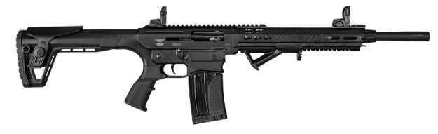 Picture of Landor Arms Ar-Shotgun 12 Gauge 18.50" 5+1,2+1 Black Black Synthetic Stock Right Hand 