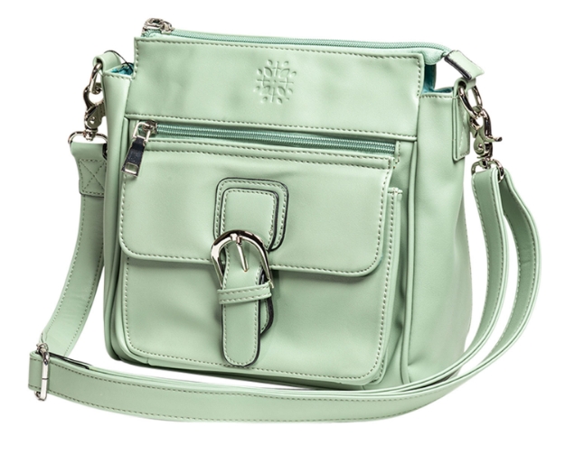 Picture of Tactica Tt-Pr-Gb006-Gn Designer Conceal Carry Purse Pistachio Green Shoulder Ambidextrous Hand 