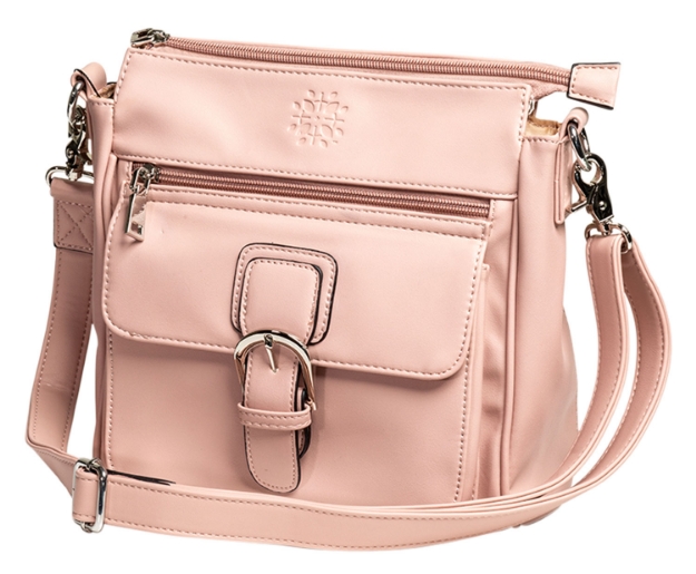 Picture of Tactica Tt-Pr-Gb006-Pk Designer Conceal Carry Purse Blush Pink Shoulder Ambidextrous Hand 