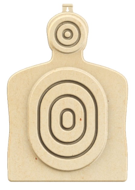 Picture of Birchwood Casey Torso Target 31.25" H X 21.25" W X 1" D 3D Bullseye Tan 3 Per Pack 