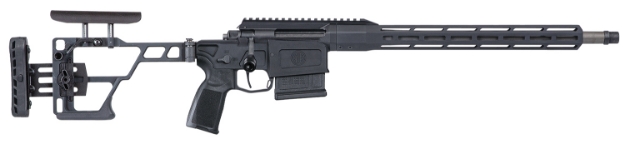 Picture of Sig Sauer Cross 6.5 Creedmoor Caliber With 18" Barrel, 5+1 Capacity, Black Anodized Metal Finish, Black Sig Precision Adjustable Folding Stock & Black Polymer Grip Right Hand 