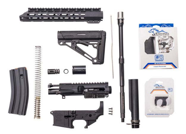 Picture of Anderson Am-15 Complete Kit 5.56X45mm Nato Ar Platform Black Hardcoat Anodized 