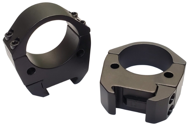 Picture of Talley Modern Sporting Scope Ring Set For Msr Picatinny Rail Medium 34Mm Tube Black Anodized Aluminum 