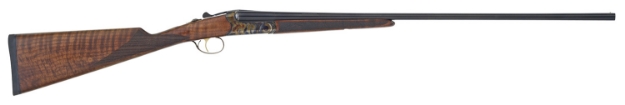 Picture of Tristar Bristol Sxs 12 Gauge 28" 2Rd 3" Color Case Hardened Rec Oiled Turkish Walnut Fixed English Style Stock Right Hand (Full Size) Includes 5 Mobilchoke 