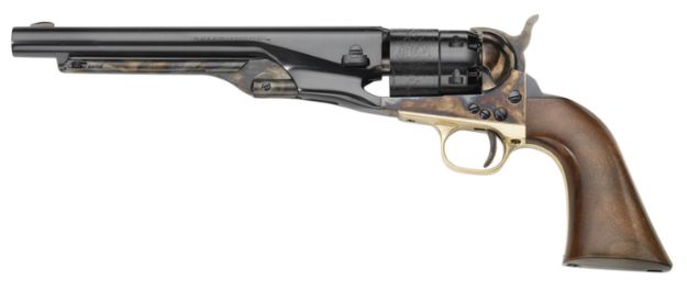 Picture of Pietta Cas44 1860 Army 44 Cal 6 Shot 8" Blued Steel Barrel & Cylinder, Color Case Hardened Frame, Walnut Grip 