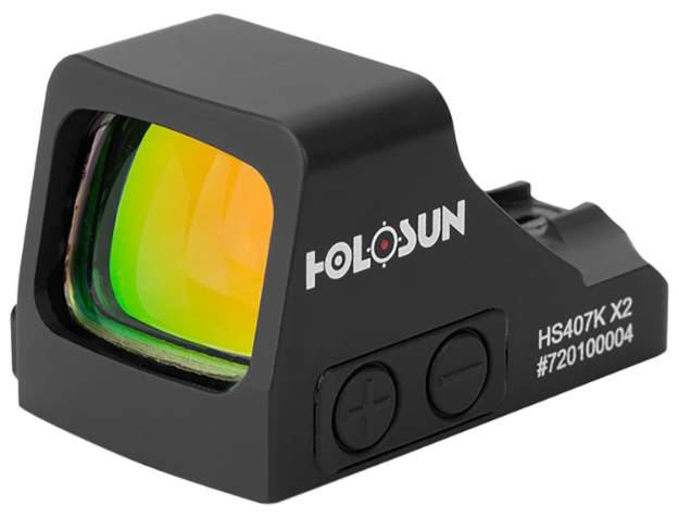 Picture of Holosun Hs407k X2 Black Anodized 0.58 X 0.77 6 Moa Red Dot Reticle 