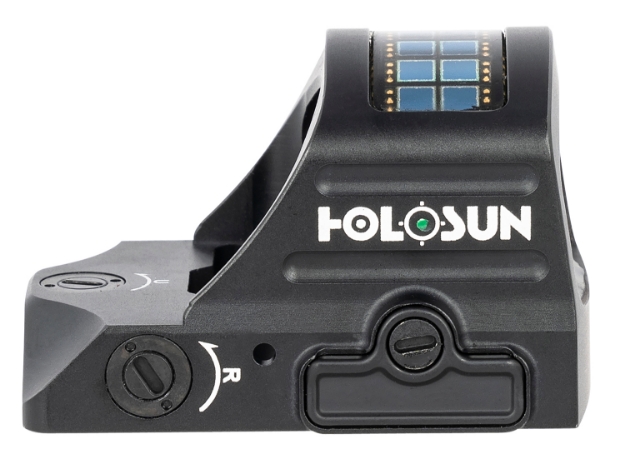 Picture of Holosun He507c-Gr X2 Black Anodized 0.63 X 0.91 2 Moa Green Dot/32 Moa Green Circle Multi Reticle 