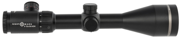 Picture of Sightmark Core Hx Black Hardcoat Anodized 3-12X56mm 30Mm Tube Illuminated Red Hdr Reticle 