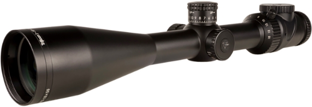 Picture of Trijicon Accupoint Satin Black 3-18X50mm 30Mm Tube Illuminated Duplex W/Green Dot Reticle 