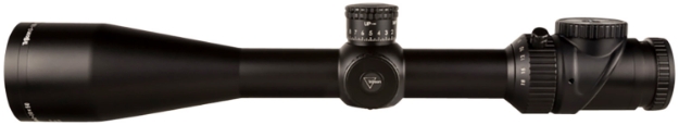 Picture of Trijicon Accupoint Satin Black 3-18X50mm 30Mm Tube Illuminated Green Triangle Post Reticle 