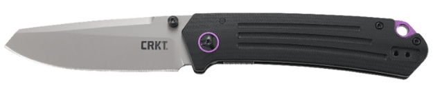 Picture of Crkt Montosa 3.25" Folding Clipped Nose Plain Bead Blasted 8Cr13mov Ss Blade Black G10 Handle Includes Pocket Clip 