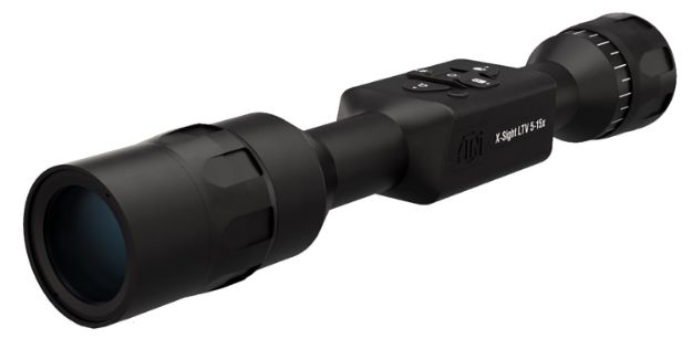 Picture of Atn X-Sight Ltv Night Vision Riflescope Black Anodized 5-15X50mm 30Mm Tube Multi Reticle Features Rangefinder 