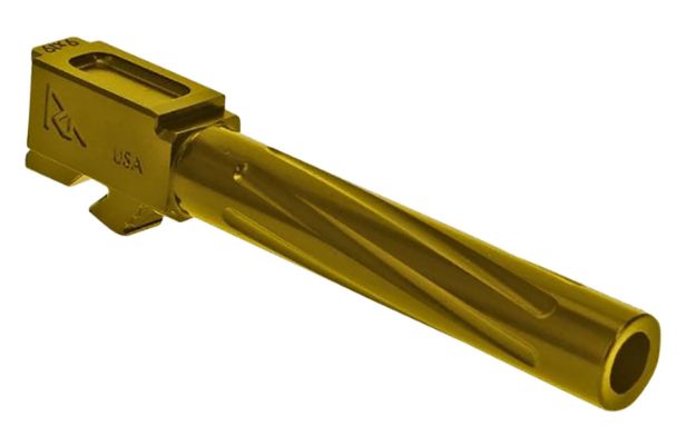 Picture of Rival Arms Precision V1 Drop-In Barrel 9Mm Luger 4.49" Gold Pvd Finish 416R Stainless Steel Material For Glock 17 Gen5 