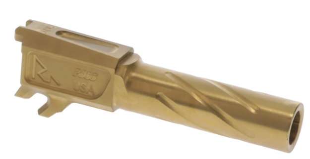 Picture of Rival Arms Precision Drop-In Barrel 9Mm Luger 3.70" Gold Pvd Finish 4340H Steel Material For Sig P365xl 