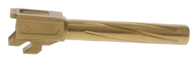 Picture of Rival Arms Precision Drop-In Barrel 9Mm Luger 3.90" Gold Pvd Finish 4340H Steel Material For Sig P320 Full Size 