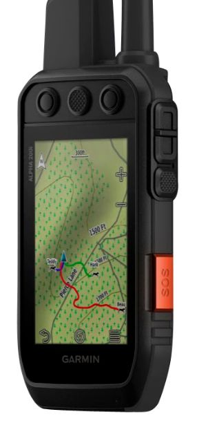 Picture of Garmin Alpha 200I Dog Tracker Black Rechargeable Li-Ion Battery Bluetooth/Ant+ 