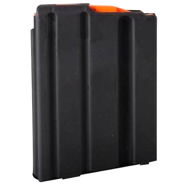 Picture of Duramag Ss Replacement Magazine Black With Orange Follower Detachable 5Rd 223 Rem, 300 Blackout, 5.56X45mm Nato For Ar-15 