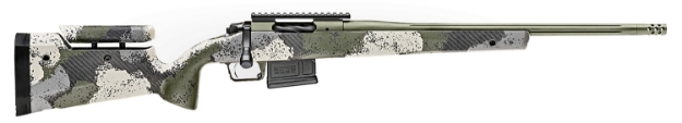 Picture of Springfield Armory 2020 Waypoint 308 Win,7.62X51mm Nato 5+1 20" Evergreen Camo Hybrid Profile W/Adjustable Cheek Comb Stock Mil-Spec Green Cerakote Right Hand 