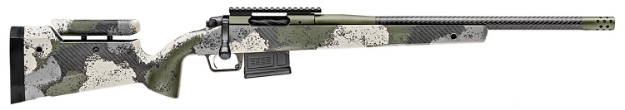 Picture of Springfield Armory 2020 Waypoint 308 Win,7.62X51mm Nato 5+1 20" Cf Evergreen Camo Hybrid Profile W/Adj Cheek Comb & M-Lok Stock Mil-Spec Green Cerakote Right Hand 