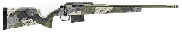 Picture of Springfield Armory Model 2020 Waypoint 6Mm Creedmoor 5+1 Cap 20" Mil-Spec Green Cerakote Rec/Barrel Evergreen Camo Carbon Fiber Hybrid Profile With M-Lok Stock Right Hand (Full Size) 