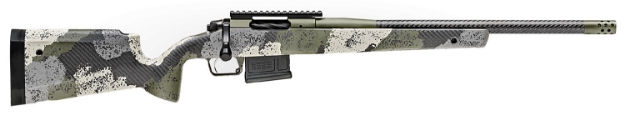 Picture of Springfield Armory 2020 Waypoint 6Mm Creedmoor 5+1 20" Cf Evergreen Camo Hybrid Profile W/M-Lok Stock Mil-Spec Green Cerakote Right Hand 