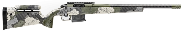 Picture of Springfield Armory 2020 Waypoint 6Mm Creedmoor 5+1 20" Cf Evergreen Camo Hybrid Profile W/Adj Cheek Comb & M-Lok Stock Mil-Spec Green Cerakote Right Hand 