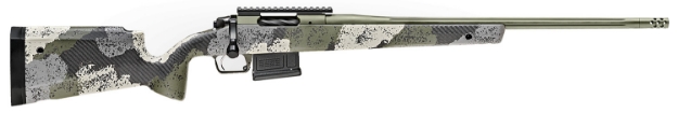 Picture of Springfield Armory Model 2020 Waypoint 6.5 Creedmoor 5+1 Cap 22" Mil-Spec Green Cerakote Rec/Barrel Evergreen Camo Carbon Fiber Hybrid Profile With M-Lok Stock Right Hand (Full Size) 