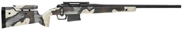 Picture of Springfield Armory 2020 Waypoint 6.5 Creedmoor 5+1 22" Ridgeline Camo Hybrid Profile W/Adjustable Cheek Comb Stock Desert Verde Cerakote Right Hand 