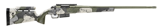 Picture of Springfield Armory 2020 Waypoint 6.5 Prc 3+1 24" Evergreen Camo Hybrid Profile W/Adjustable Cheek Comb Stock Mil-Spec Green Cerakote Right Hand 