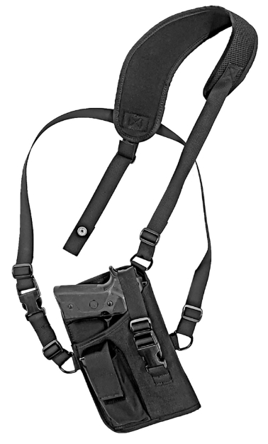 Picture of Grovtec Us Inc Trail Pack Shoulder Black Nylon Harness Fits Large Semi-Auto Fits 4.50-5" Barrel Right Hand 