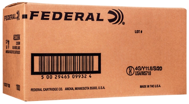 Picture of Federal American Eagle 223 Rem 55 Gr Full Metal Jacket Boat-Tail (Fmjbt) 1000 Per Box/ 1 Cs 