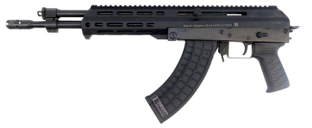 Picture of M+M Industries M10x 7.62X39mm 30+1 12.50" Barrel, Chrome Dipped Gas Piston, Polymer Handguard, Picatinny Top Rail, Ergonomic Pistol Grip, Ak Magazine Compatible 