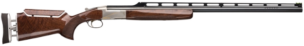 Picture of Browning Bt-99 Max High Grade 12 Gauge 32" 1Rd 2.75" Silver Nitride Gloss Oil Black Walnut Fixed Graco Pro Fit Adjustable Buttplate & Comb Stock Right Hand (Full Size) 